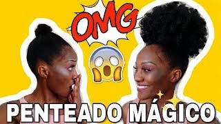 AFRO PUFF RÁPIDO PARA CABELO CURTO | TRANSIÇÃO CAPILAR AFRO PUFF RÁPIDO PARA CABELO CURTO | TRANSIÇÃO CAPILAR