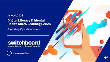 PART 1: Supporting Afghan Newcomers