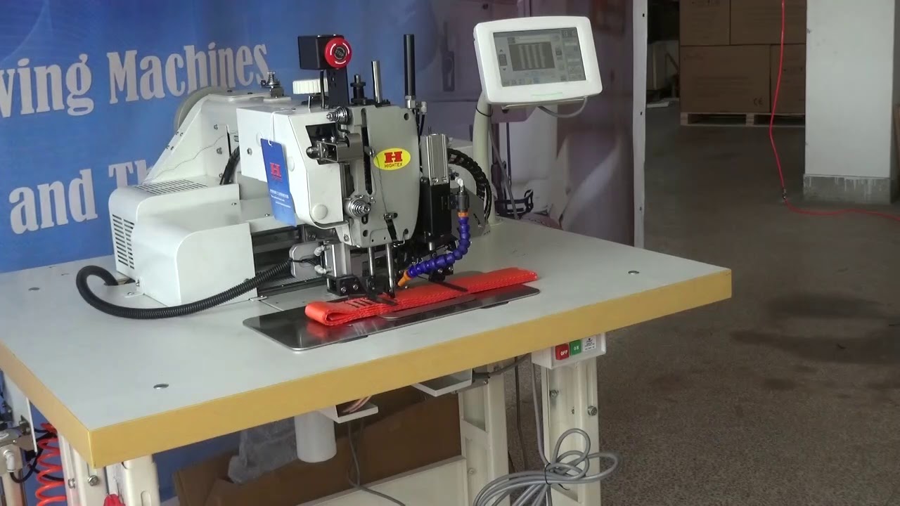 Автоматическая закрепочная машина для средства защиты от падения