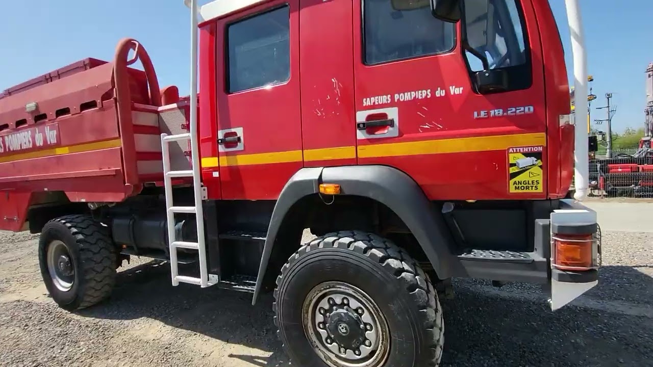 MAN LE 18.220 4x4 / DOUBLE CABINE/ FIRE TRUCK/ OFF ROAD