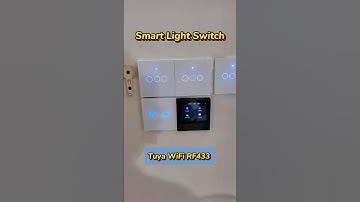 Tuya WiFi RF Smart Light Switch Works with Neutral & Single Wire  #smartswitch