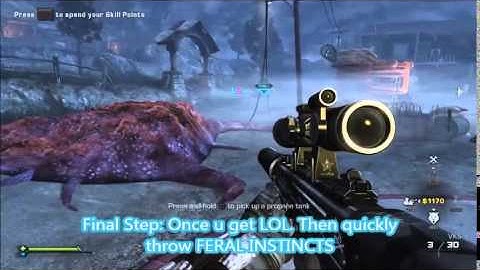 Call Of Duty Ghost(UNLIMITED FERAL INSTINCTS GLITCH)