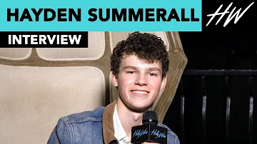 Hayden Summerall is BEST friends Johnny Orlando & gives us A SECRET Tour Bus story | Hollywire