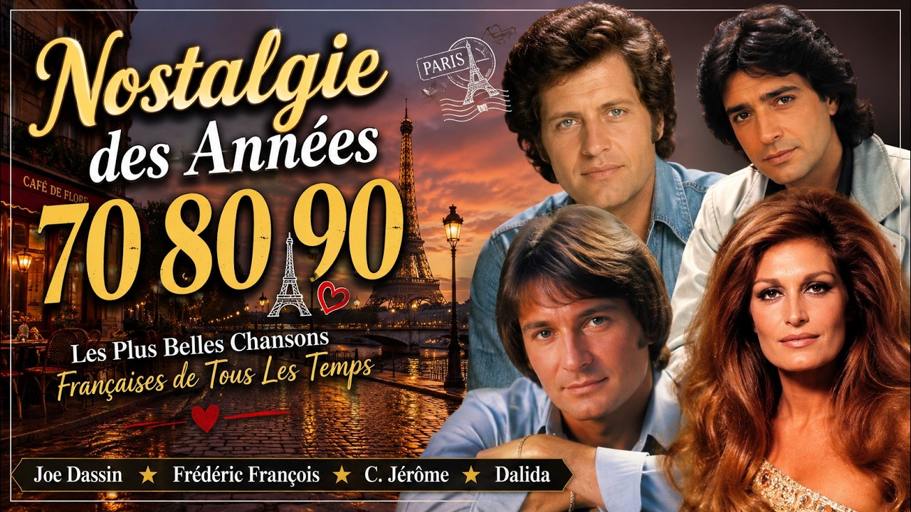 Nostalgie des Années 70s 80s 90s 🗼 Les Plus Belles Chansons