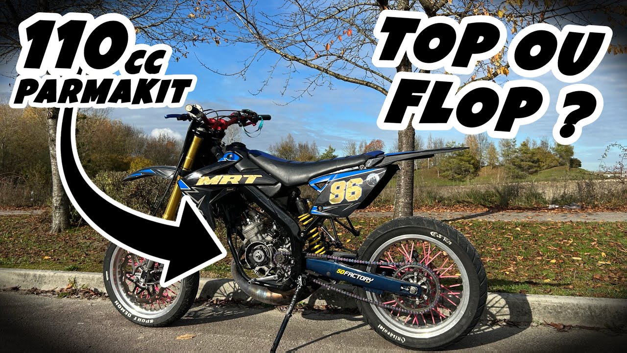 ON TESTE LA MRT EN 110CC PARMAKIT 🚀
