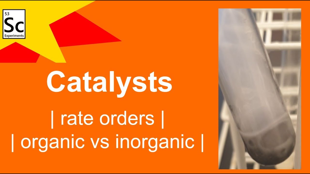 Rate of reaction - Organic vs Inorganic Catalysts| CHEMISTRY ...