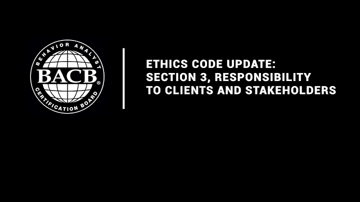 Episode 19 - Ethics Code Update: Section 3, Responsibility to Clients and Stakeholders