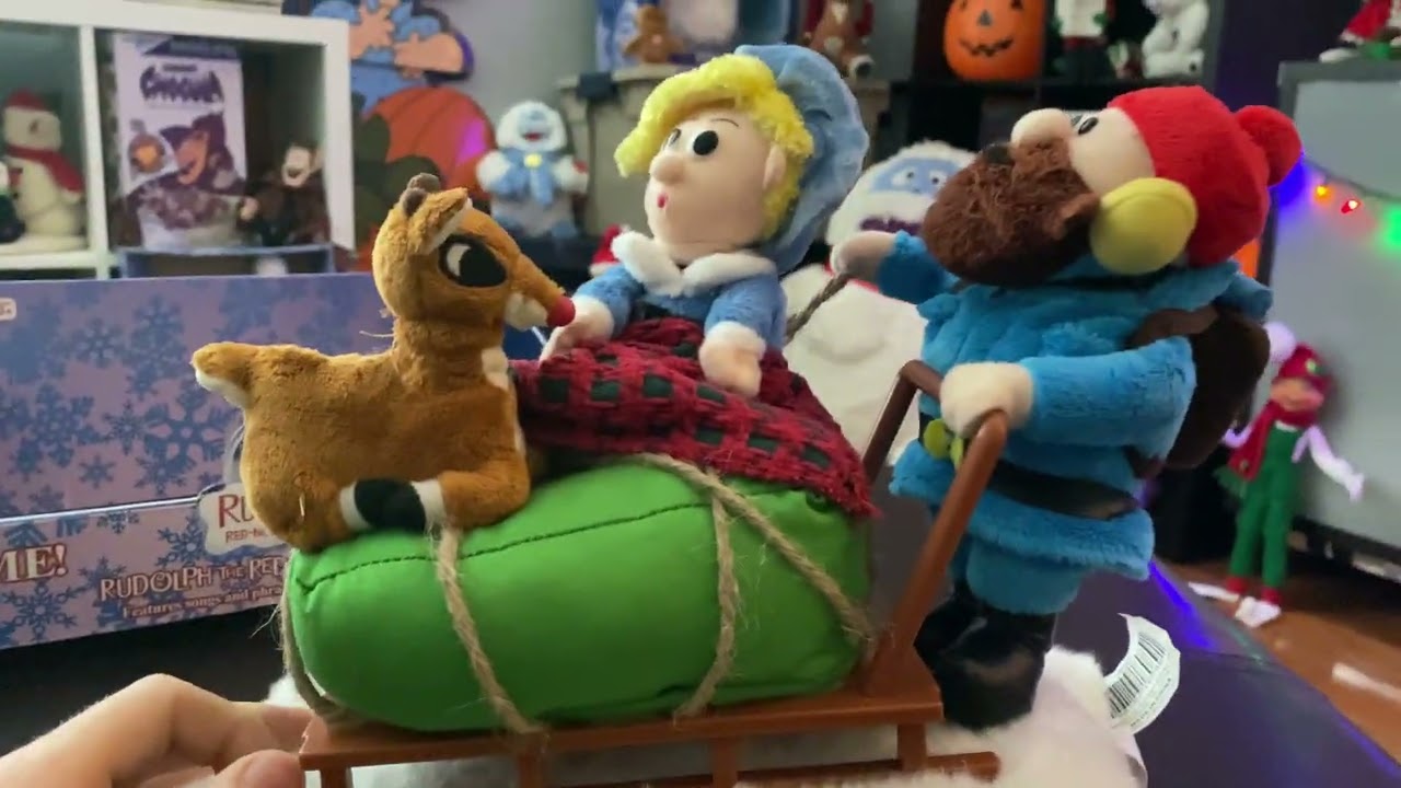 [REVIEW] Gemmy 2006 Tabletop Rudolph, Hermey, and Yukon Cornelius Sled Scene Animatronic