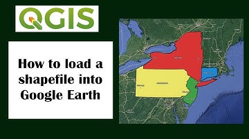 How to load a shapefile into Google Earth using QGIS