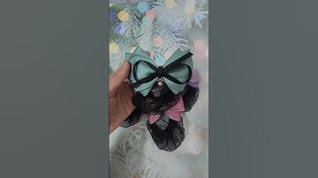 Kẹp tóc nơ thời trang handmade nhà SOLMI/Ribbonbow hairclip #solmi #handmade #keptocno #ribbonbow