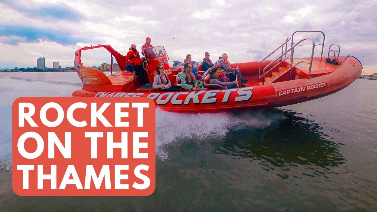 Thames Rockets Thames Speedboat (Rockets) London Tour Review | History, fun, fast, all ...