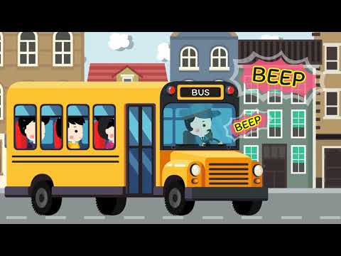 The Wheels on The Bus เพลง รถบัส | nursury rhymes | kids song | เพลงเด็ก น้องนะโม