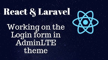Login form in React JS with Laravel as the backend for authentication with tests in Enzyme | SPA - 1