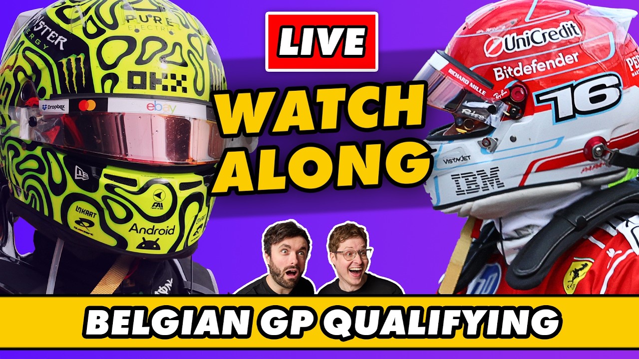 2026 F1 Belgian GP Qualifying Watchalong