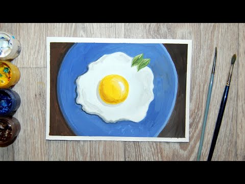 Видео: Как да рисувате петнисти яйца и да създадете модел
