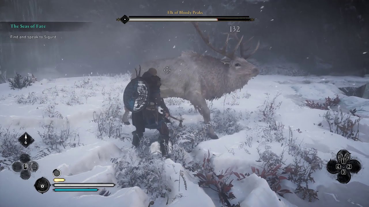 Assassin's Creed Valhalla Elk Of Bloody Peaks.