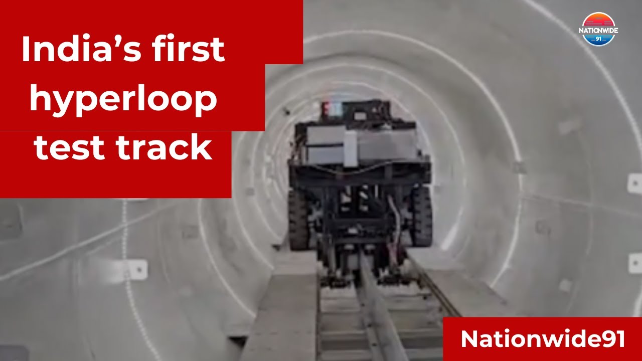 Hyperloop Testtrack India IIT Madras has built India’s first hyperloop test track. - YouTube