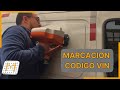 Marcacin de vehiculos iman  micropercuson   mnsb 155 imantada  mquina con iman  7 codigo vin