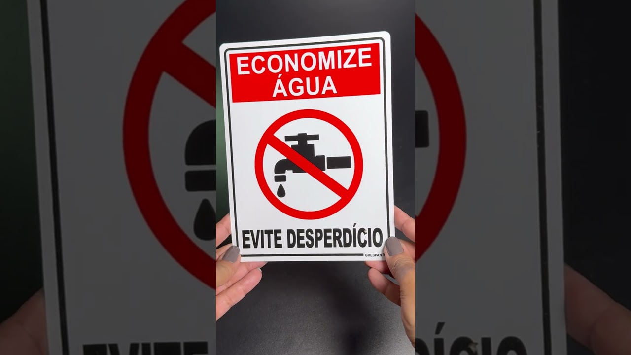 Placa de Sinalização 15x20 cm Cod: Sin 78 – Grespan Etiquetas  