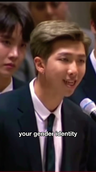 BTS LEADER KIM NAMJOON English Speech.