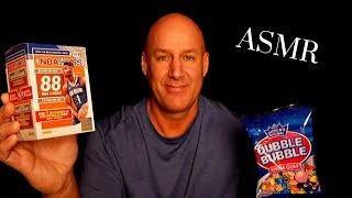 ASMR: بطاقات كرة السلة NBA وعلكة الفقاعات ~ من الأذن إلى الأذن ~ كلام ناعم screenshot 5