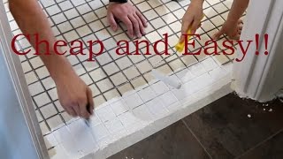 Rustoleum Tile Transformation! (Laundry Renovation Part 4)