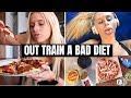 GIRL vs. FAST FOOD CHALLENGE | BURNING OFF AN ONLY FAST FOOD DIET