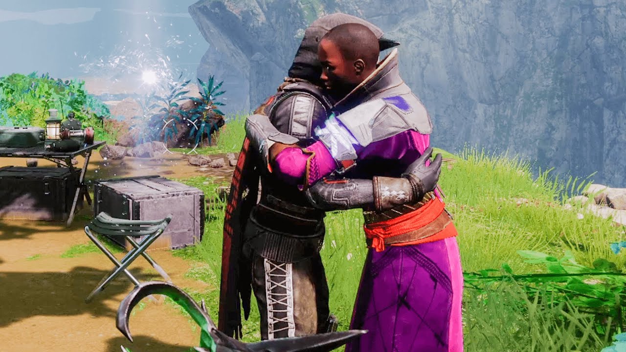 Ikora hugs Cayde-6 Cutscene Destiny 2 The Final Shape - YouTube