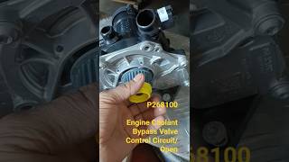 P268100 Engine Coolant Bypass Valve Control Circuit/Open