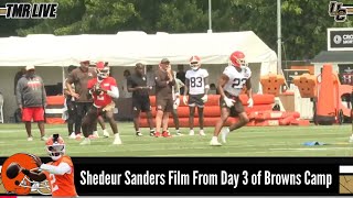 Full Film • SHEDEUR SANDERS and DESHAUN WATSON’s Throws From Browns Camp