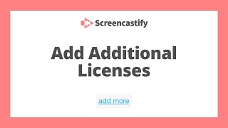 Add Additional Licenses