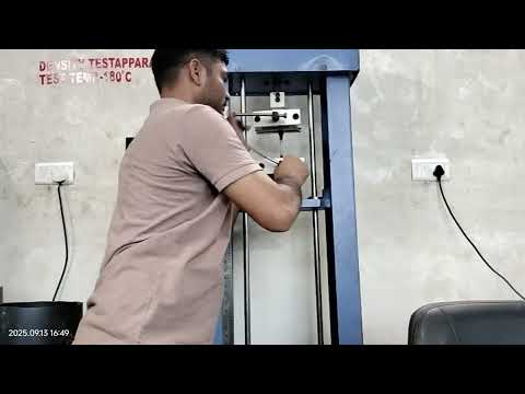 HDPE PIPE ELONGATION TENSILE TEST