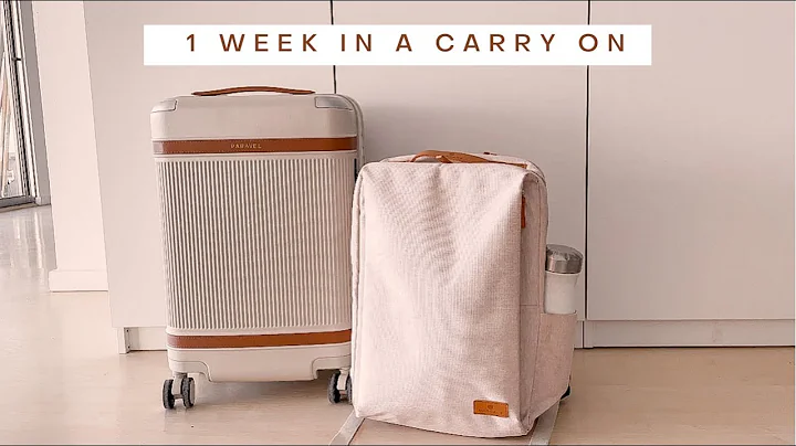 Minimalist Pack With Me | My favorite minimal trav...