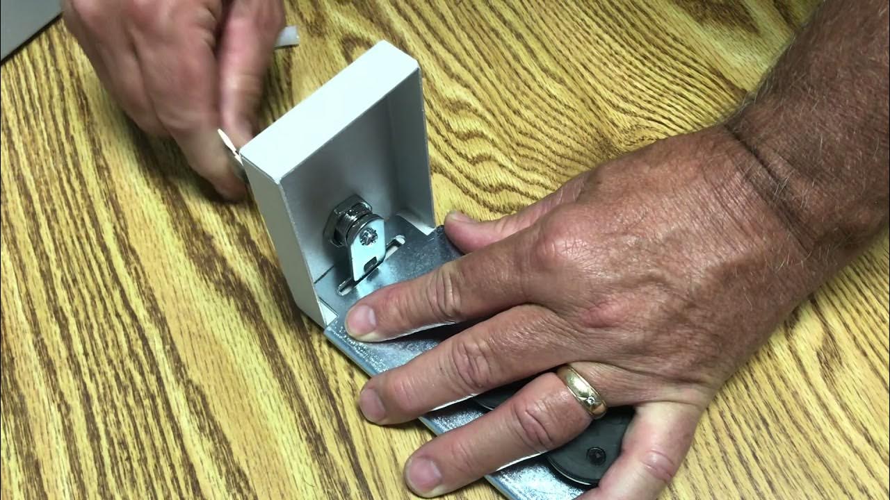 Paper tray lock installation YouTube