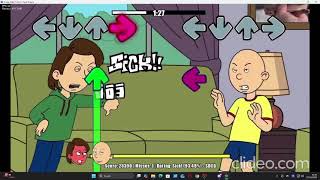 If Caillou Gets Grounded Was An Fnf Mod... Real Gameplay Almost Perfect