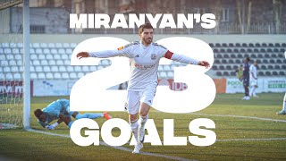 Artur Miranyans All 23 Goals In The Idbank Armenian Premier League 202324
