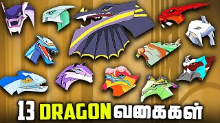 13 Types of Dragons from Dragon Booster (தமிழ்)