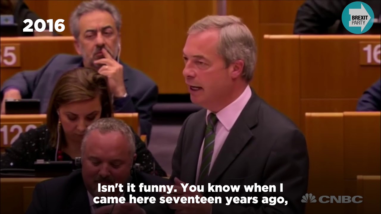 Nigel Farage: I've fought my whole life for Brexit! - YouTube