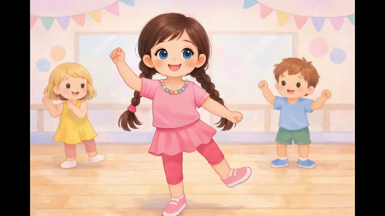 Tykkään tanssia! 💃 Iloinen tanssilaulu lapsille