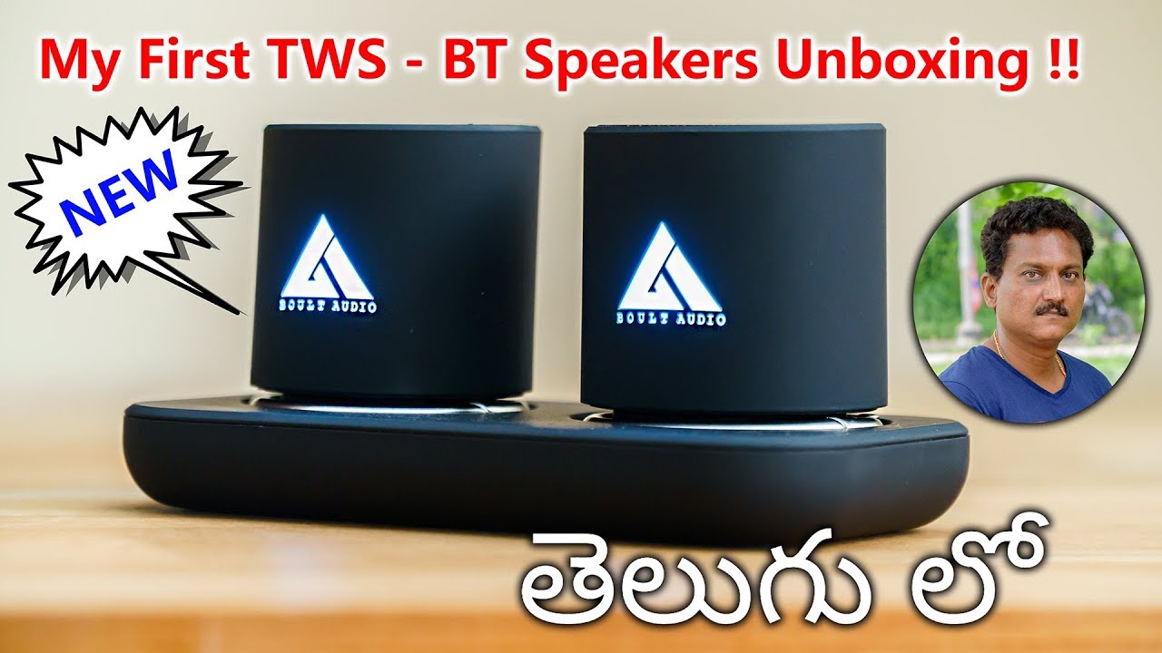My First TWS BT Speakers Unboxing & Review in Telugu...