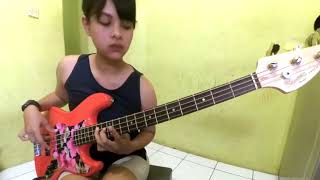 Destruction - Confused Mind Intro (1 minute Bass Cover By Deana Struggle)