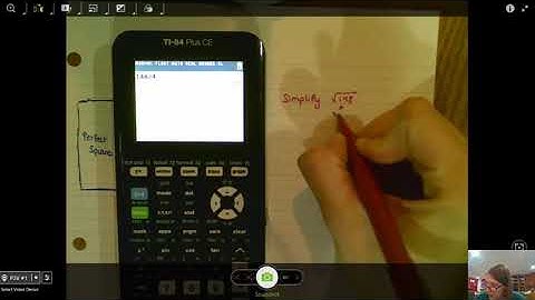 Simplifying Radicals- By Finding the Largest Perfect Square