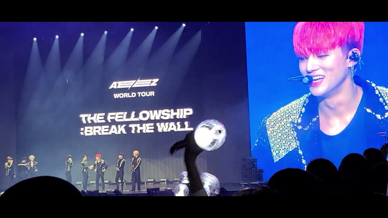 Ateez Fellowship Break The Wall Tour - 1st Ment Newark Day 1  11/27/22