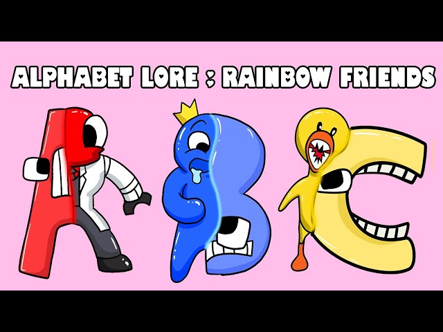 Alphabet Lore Vs Rainbow Friends In Among Us, Which Role Would You Be? -  DiggFun