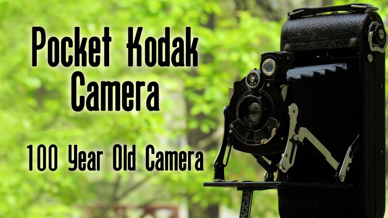 Vintage Eastman Kodak No. 1 Pocket Series II Folding Camera with Case As Is