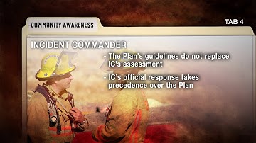 FR VIDEO:TAB 4 -  Community Awareness, Public Protective Actions HD