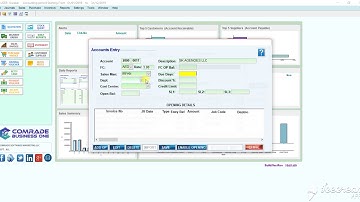 Creating a Supplier account in Business One - Comrade Software