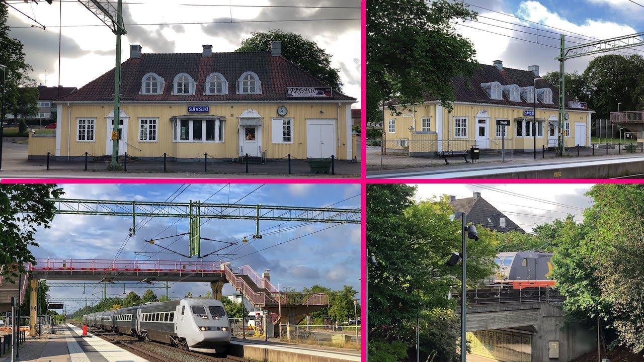 Sävsjö station - YouTube