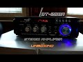 BT-298A Stereo Amplifier - Unboxing - Sound Test