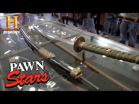 Pawn Stars: RARE KATANA WORTH UP TO $1 MILLION (Season 8) | History